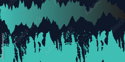 Minimal Abstract turquoise Grunge Scratch Background Template.