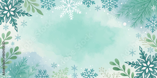 Watercolor-inspired vector background with mixed soft colors, gentle textures, and a calm, artistic look.