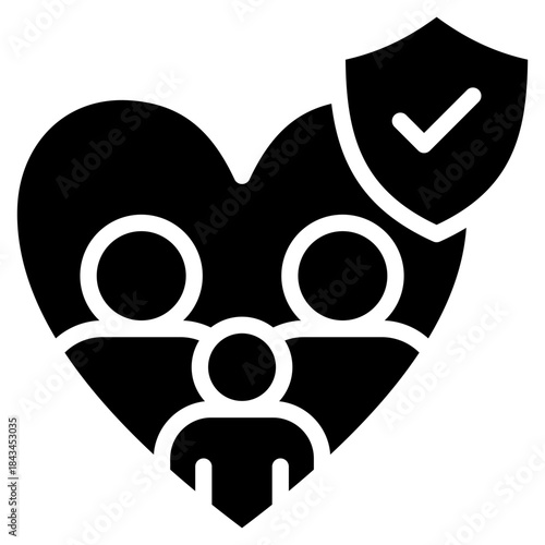 Life Insurance  Icon Element For Design