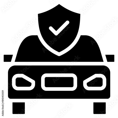 Car Insurance  Icon Element For Design