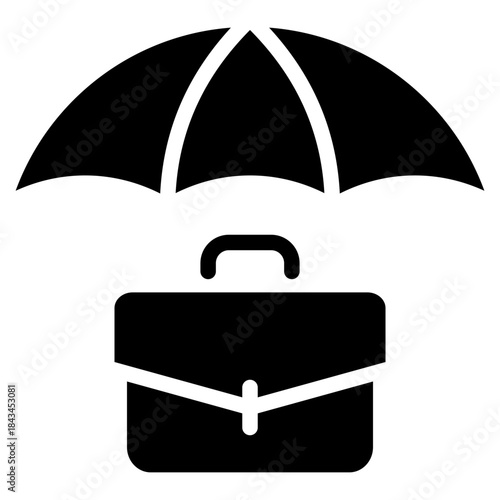 Business Insurance  Icon Element For Design