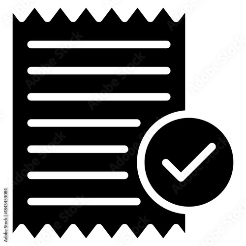 Claim Approval  Icon Element For Design