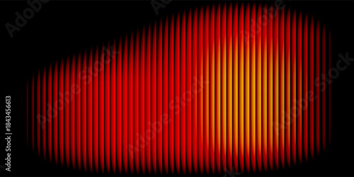 Vibrant gradient pattern with radiant fusion of warm and cool beauty intense colors. Minimalistic futuristic abstract background full of energy perfect for creative digital design. Vector illustration