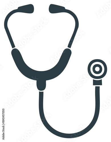 Professional medical stethoscope diagnostic tool for health checkups and healthcare services