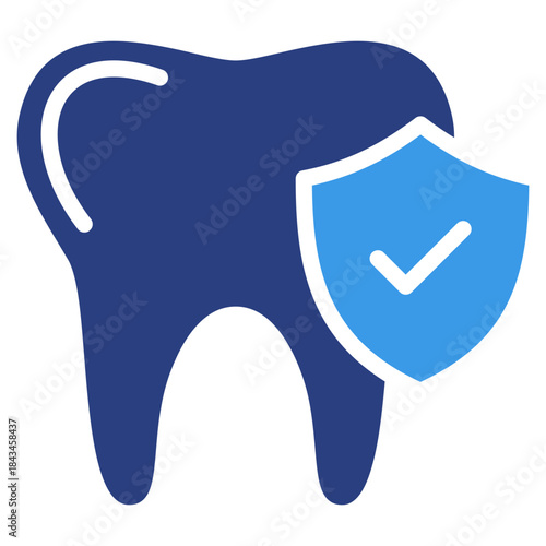 Dental Insurance  Icon Element For Design