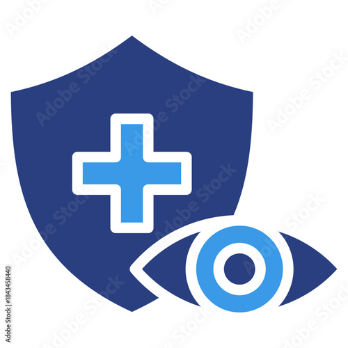 Vision Insurance  Icon Element For Design