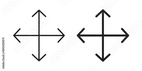 Chevrons icons. Solid black silhouette and line art outline. Minimal design element,