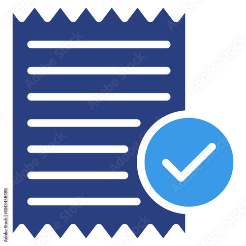 Claim Approval  Icon Element For Design
