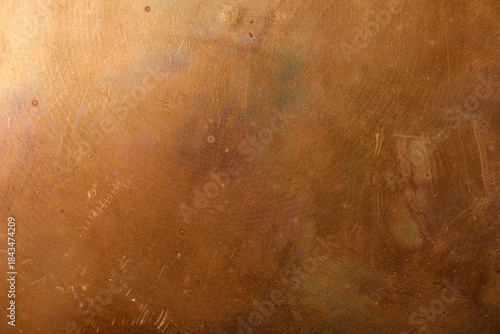 Close-up of a weathered cop...