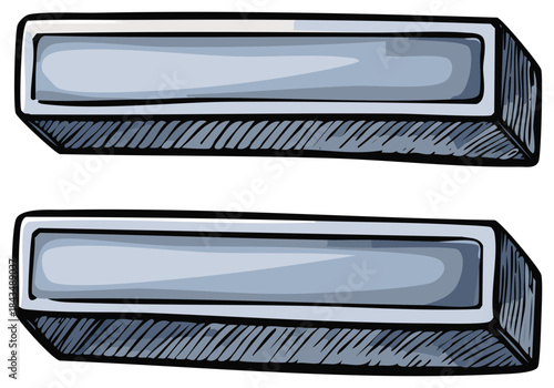 Abstract Math Symbol with Parallel Lines Indicating Equality or Similarity for Equations and Calculations in Science