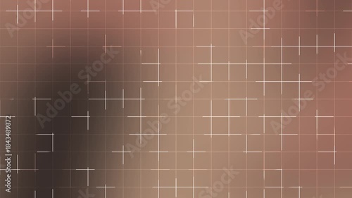 Soft brown gradient minimal background with rugged grid lines and subtle cross details ideal for world celebrations modern presentations digital design and branding use