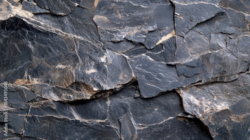 Natural polished slate surface texture background with dark grey tones and smooth reflective finish perfect for modern eco-friendly web design applications