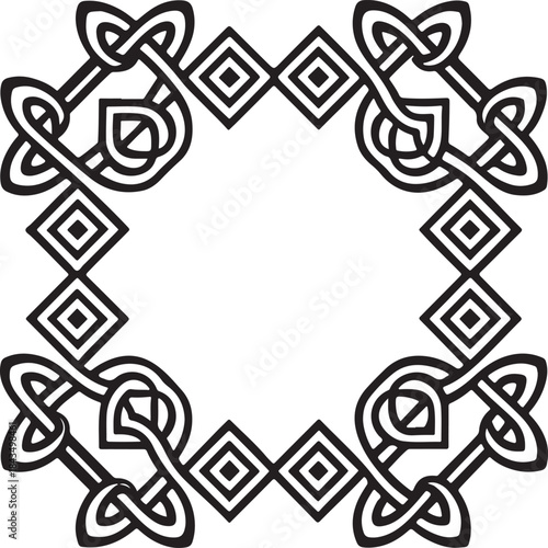 Celtic Knot Frame Border