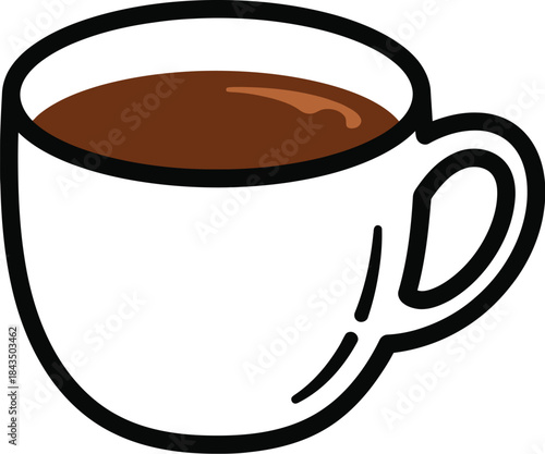 Morning Brew: A stylized depiction of a steaming coffee, brewed to perfection in a pristine ceramic mug. Evokes the warmth of a morning ritual.