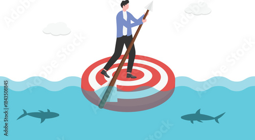 Targeting Goals in Unpredictable Waters
