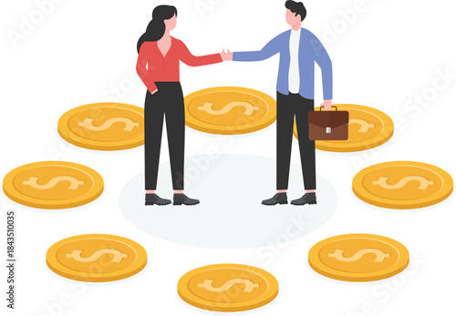 Business partnerships and agreements, completed business deals, business partnerships, financial partnership programs,
