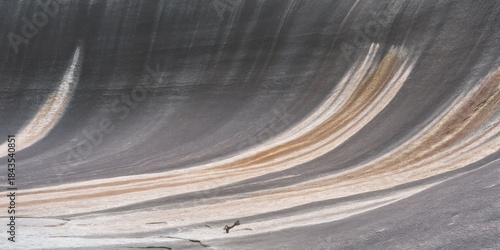 Abstract flowing lines pattern with neutral colors and texture background