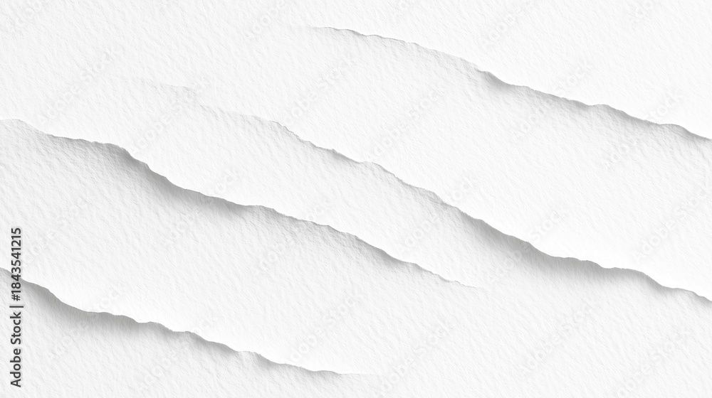 Obraz premium Torn white paper texture