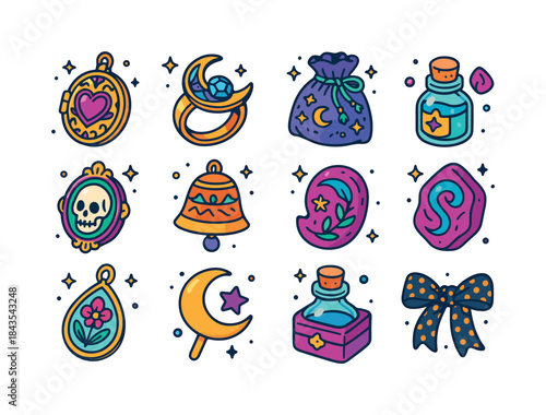 Whimsigoth Trinkets Collection. Whimsigoth Trinkets. Colorful is