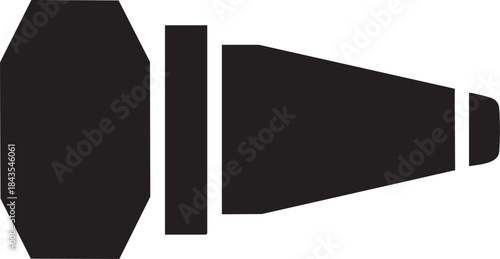 Brake Caliper Bleeder Silhouettes Vector Screw