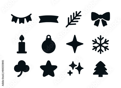 Cozy Footwear Icons. Cozy home footwear collection. Filled icon set of cozy home footwear collection: slippers