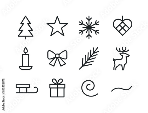 Holiday Expedition Icons. Holiday expedition collection. Filled icon set of holiday expedition collection: