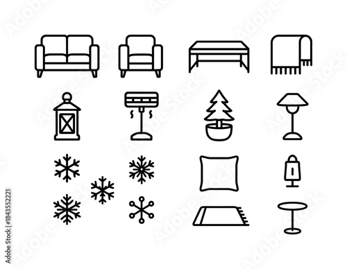 Penguin Behavior Icons. Penguin behaviors. Filled icon set of penguin behaviors: fishing penguin, diving