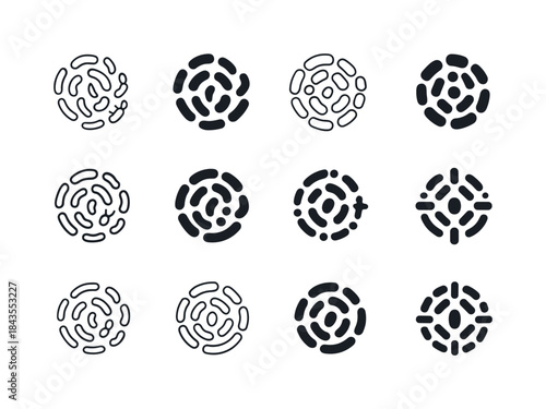 Microbiome Logo Exploration. The exploration of the human microb