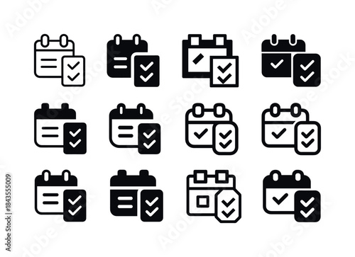 Remote Work Icons. Remote work life. Icon set. Set Logo of remot