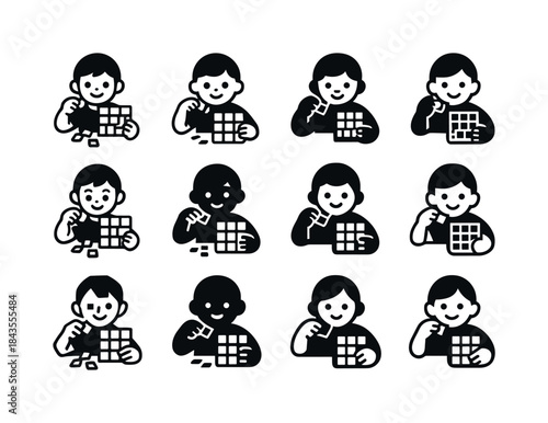 Edible Art Icons. kids making and eating art (edible craft proje
