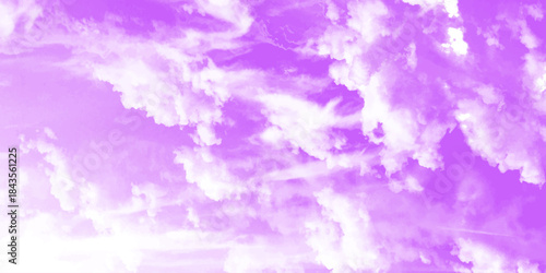 Clouds Background. A blue sky with lots of white clouds of different sizes