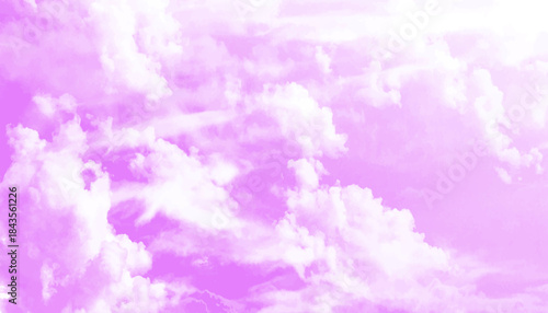 Clouds Background. A blue sky with lots of white clouds of different sizes