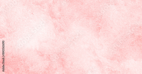 pink watercolor background. A pink watercolor texture with an aged and vintage paper surface for a beautiful background design