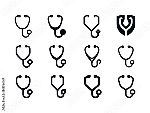 Checkup Icon Variations. The importance of regular checkups. Ico