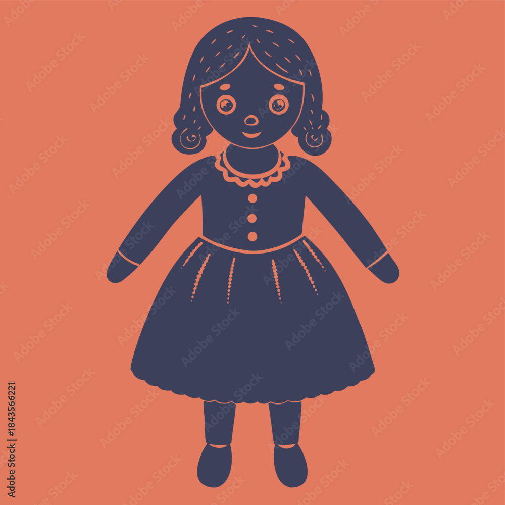 Fototapeta premium baby doll