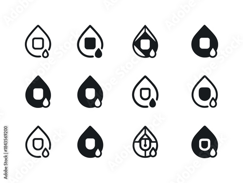 Empathetic Icon Set. Empathy for artificial beings. Icon set. Se