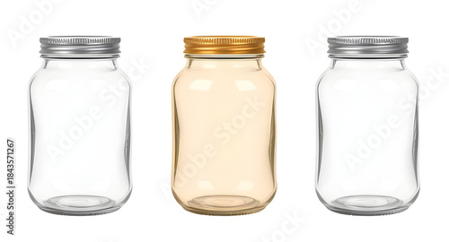 jar, jars, empty, vector, illustration, container, glass, bottle, storage, kitchen, pantry, food, preserve, mason, canning, outline, lineart, silhouette, flat, minimal, clean, simple, transparent, bla