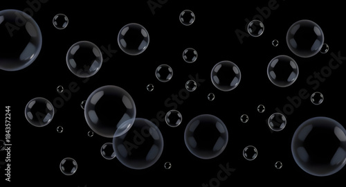 bubble texture, black background bubbles, abstract bubbles, liquid bubbles, air bubble pattern, floating spheres, transparent spheres, shiny spheres, glossy texture, soap foam, water foam, underwater 