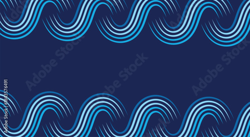 Abstract water polo championship background featuring dynamic wave patterns and aquatic motion