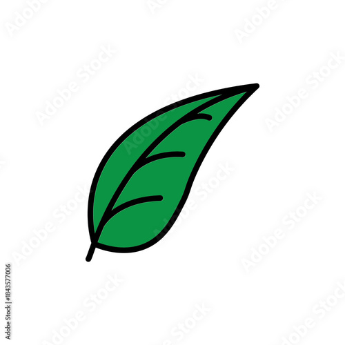 Leaf icon. Green leaf vector collection. Ecology, environment, and nature symbols. Bio, organic, and vegan signs. Plant sprout logo elements for eco-friendly products.