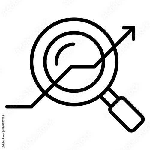 Market analytics icon