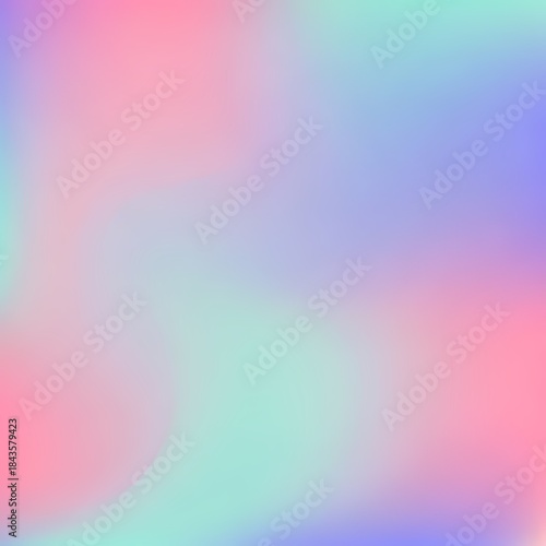 Abstract Gradient Blend: This image captures a serene blend of pastel colors, with soft transitions and gentle hues creating an atmosphere of tranquility.