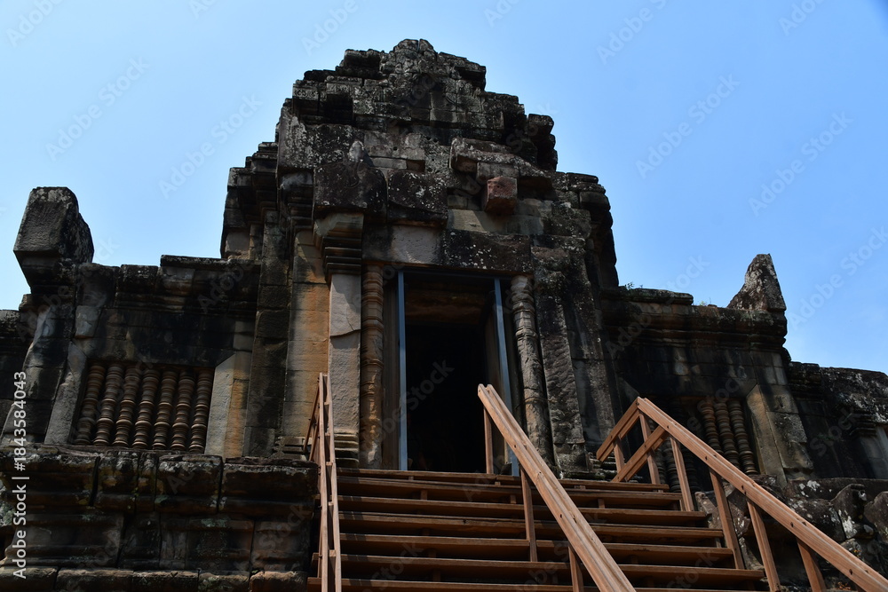 Fototapeta premium カンボジア シェムリアップ遺跡群 タ・ケウ