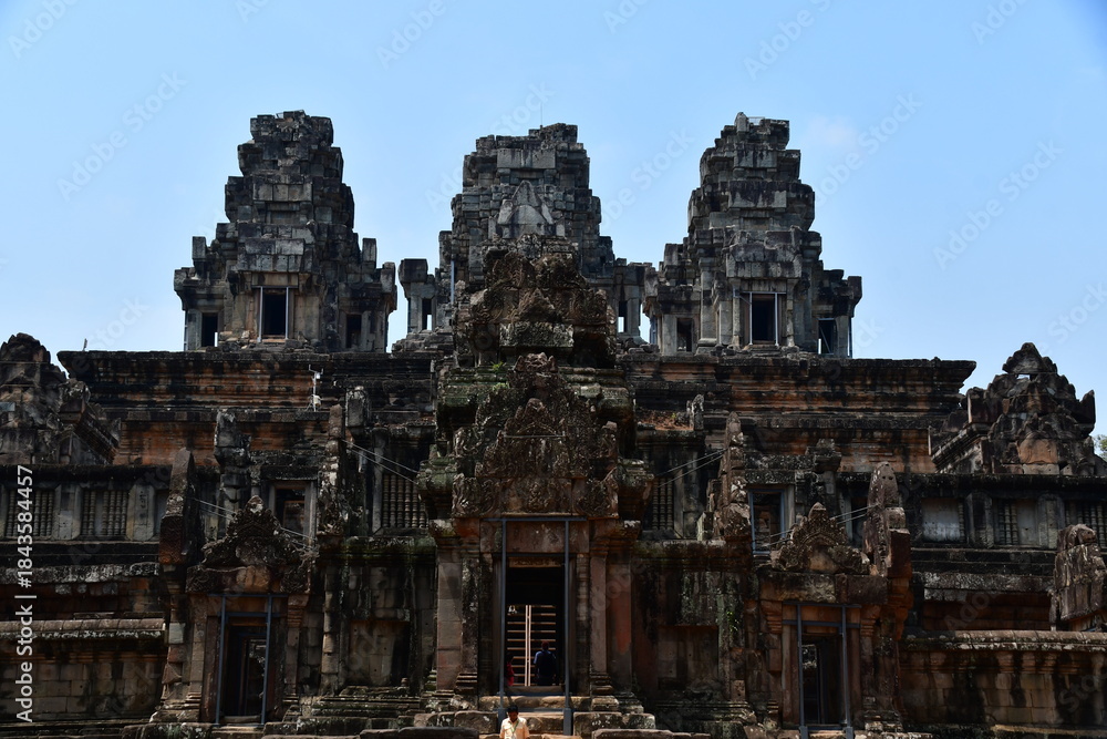 Fototapeta premium カンボジア シェムリアップ遺跡群 タ・ケウ