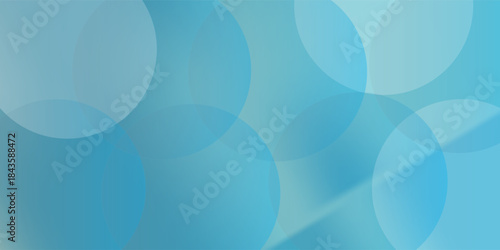 Modern banner background. Full color, bright blue green and white gradient,