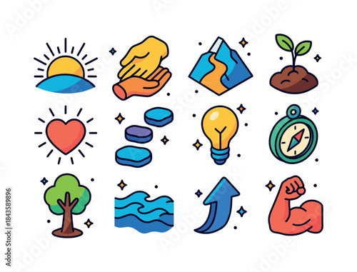 Icons of Hope. Hope and resilience in the face of setbacks. Colo