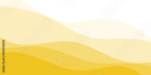 Yellow Gradient Wave Background. Suitable for business branding, marketing materials, and presentation
