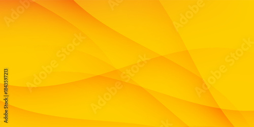 Abstract wavy gradient yellow background. modern creative trendy