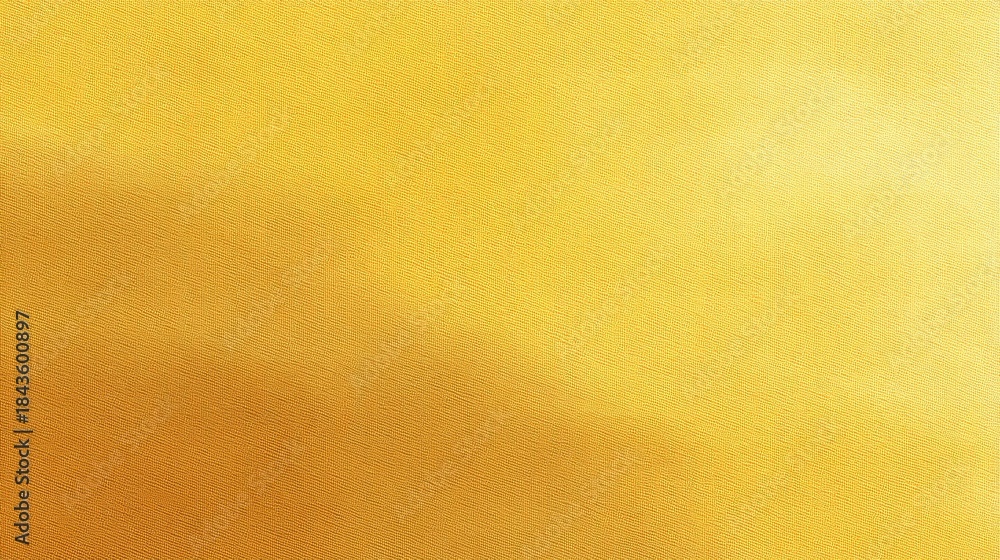 Fototapeta premium Vibrant Yellow Textile Background with Smooth Texture Ideal for Design, Art Projects, and Color Theory Applications in Creative Fields