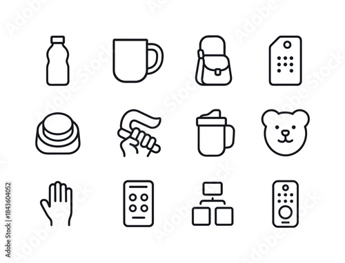 Inclusive Product Icons. Inclusive Products. Line icon set of In